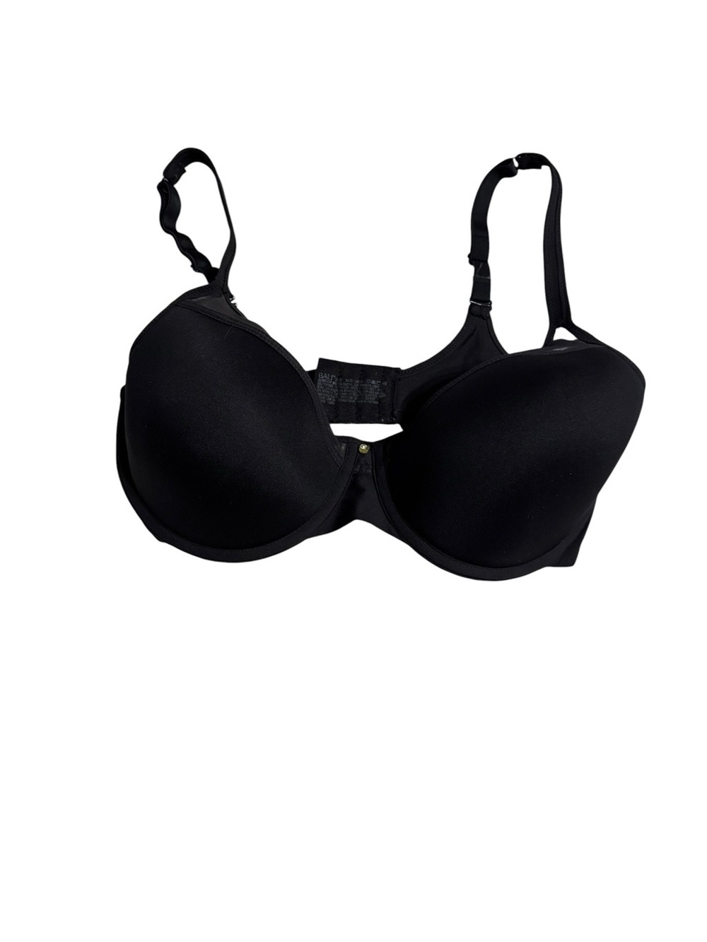 Bali Black T-Shirt Bra - Smooth Molded Cups